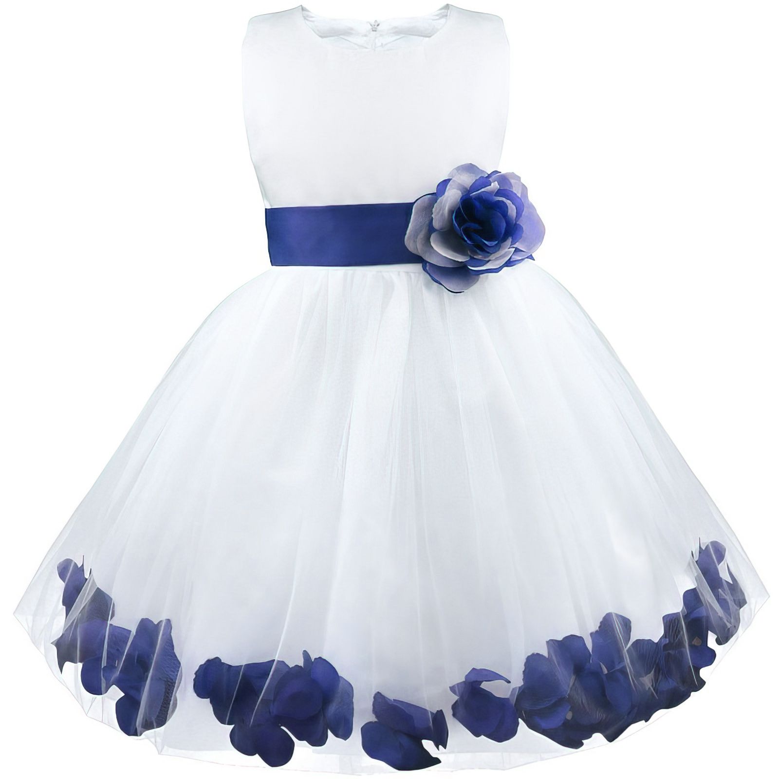 Платье белое с фиолетовым