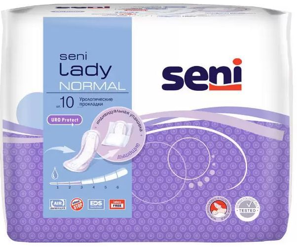 Seni Lady Normal, прокладки урологические, 10 шт.