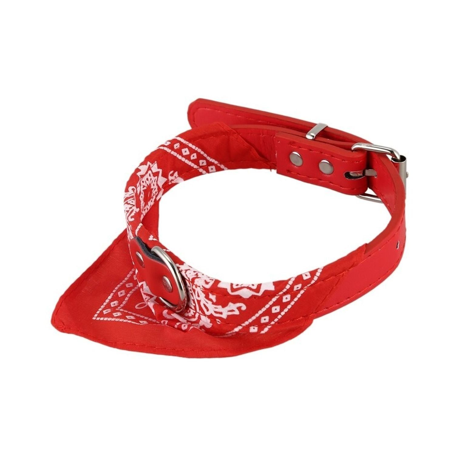 Ошейник "бандана" xs, черный, 10*310мм. Ошейник с банданой для собак. Ошейник косынка. Ошейник с банданой для собак. Ошейник "бандана" xs, черный, 10*310мм.