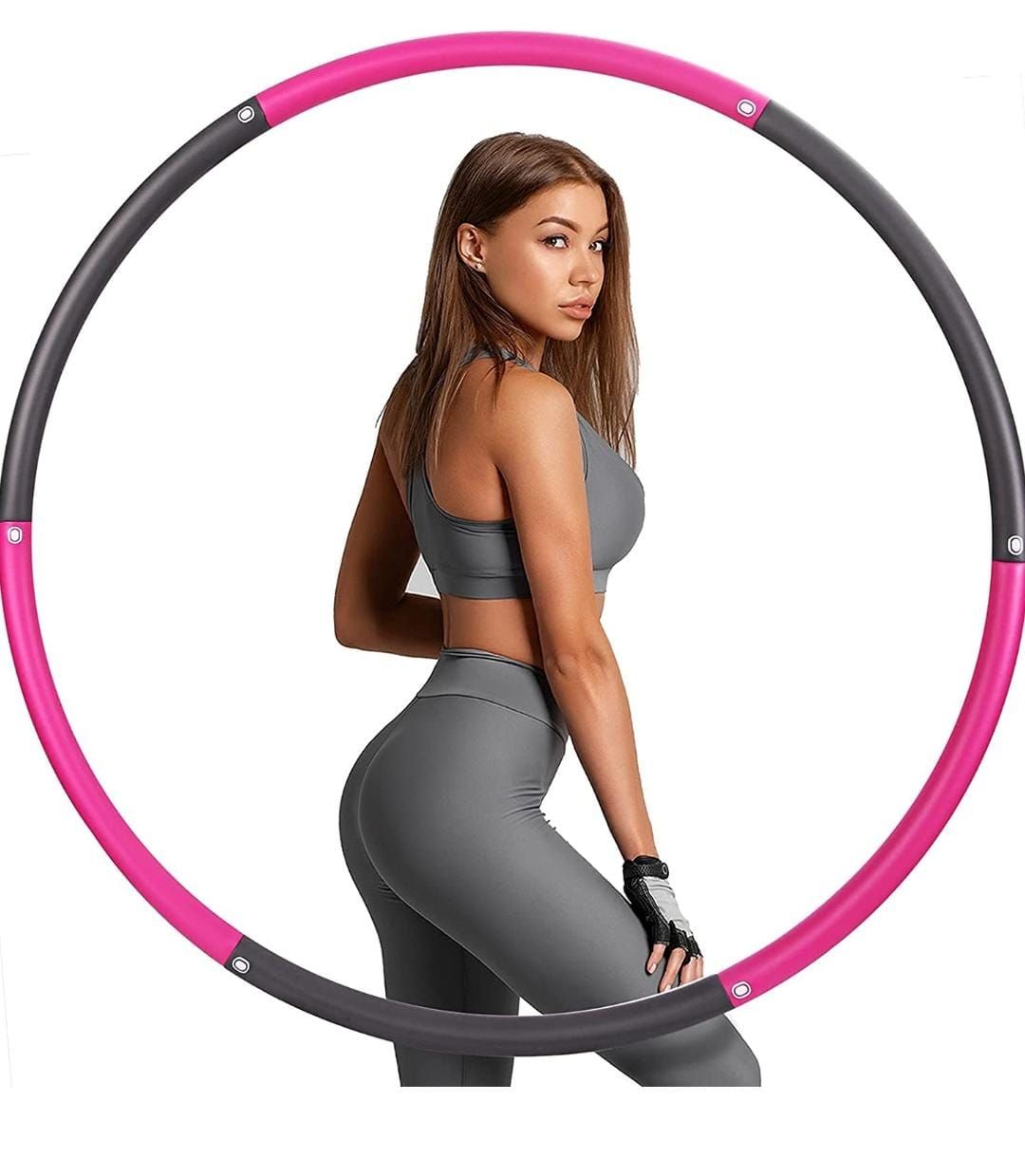 Обруч для фитнеса. Хула - хуп Domyos "Fitness Hoop". Hula Hoop Workout.