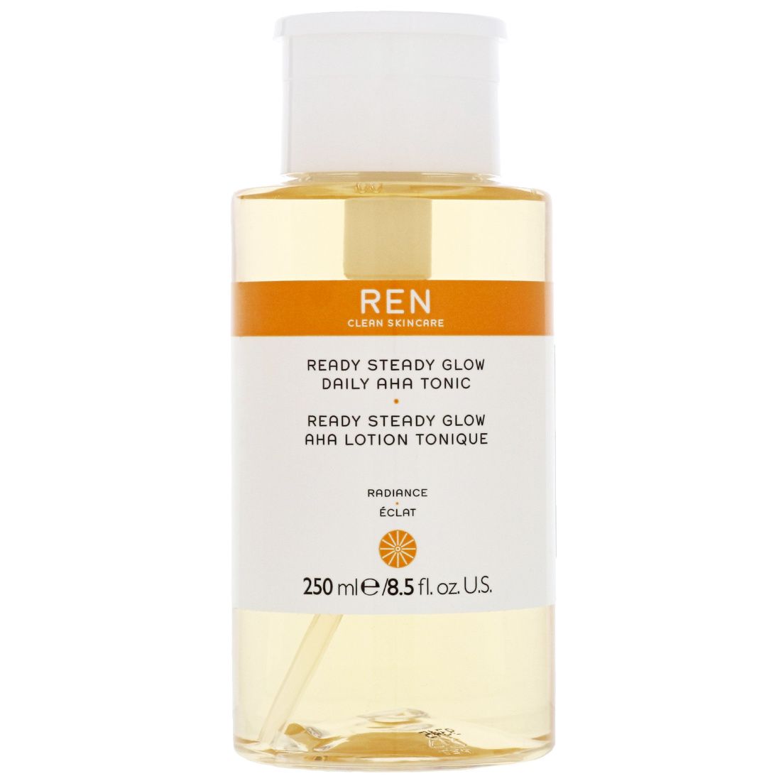 Тоник с фруктовыми кислотами. Ren тоник 250ml. Ren ready steady Glow Daily Aha Tonic. Ren clean Skincare. Ren кислотный тоник.