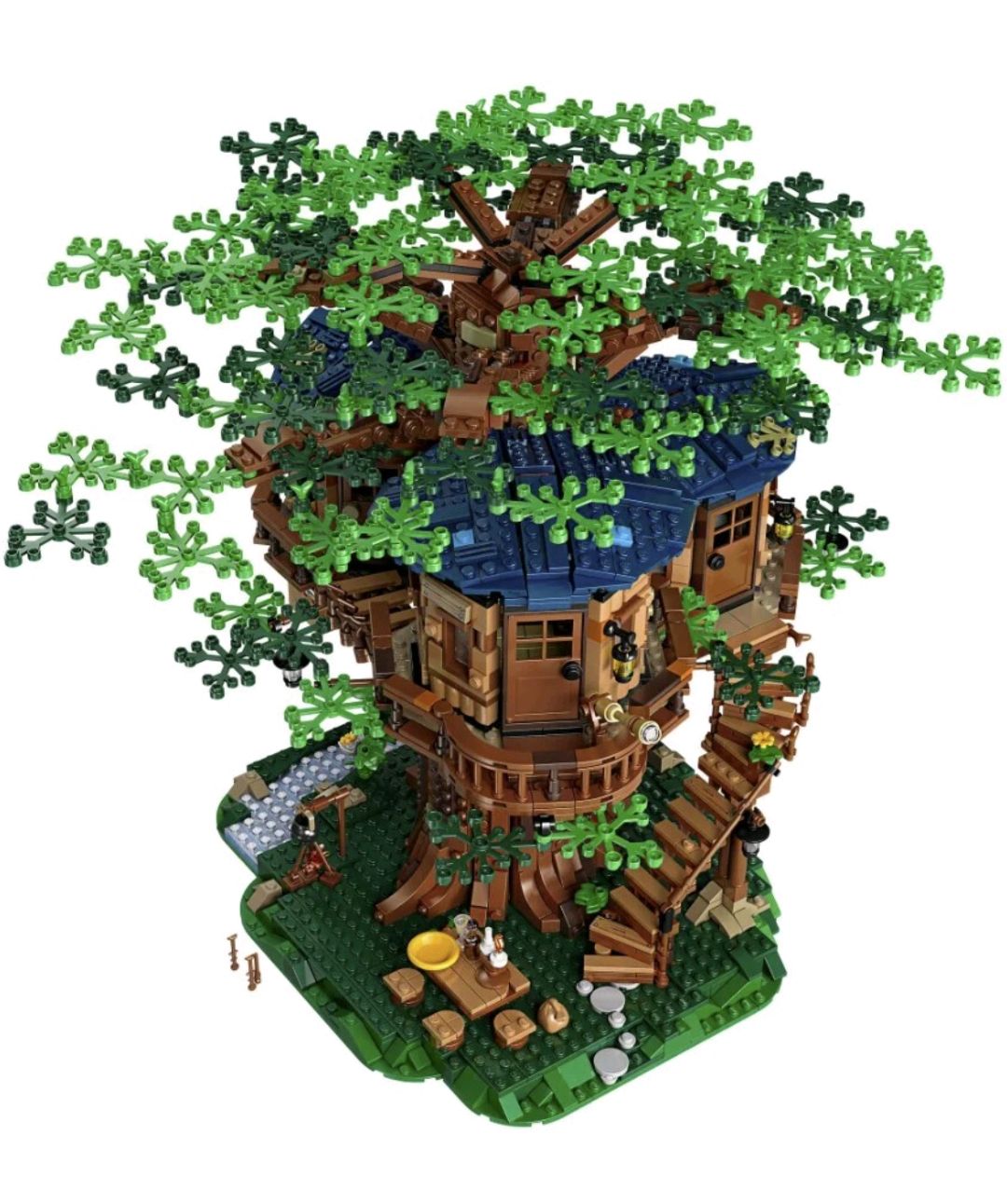 Конструктор Дом на дереве 1027 деталей - купить с доставкой по выгодным  ценам в интернет-магазине OZON (964952397)