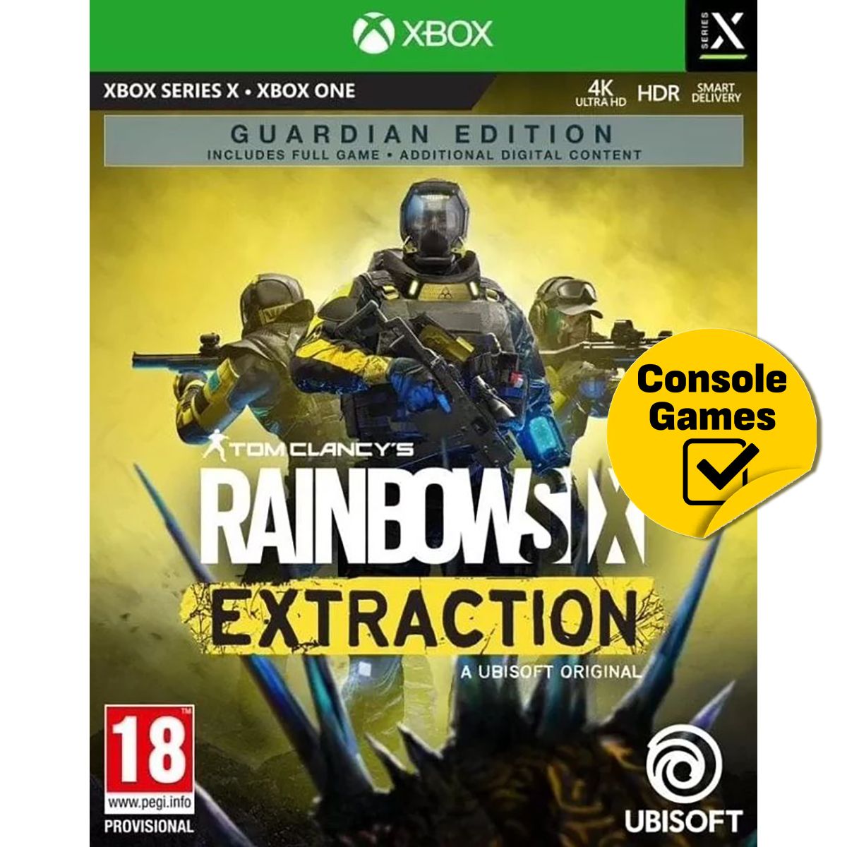 Игра XBOX SERIES/ONE Tom Clancy's Rainbow Six: Extraction - Guardian Edition (Xbox Series, Xbox One, Английская версия)