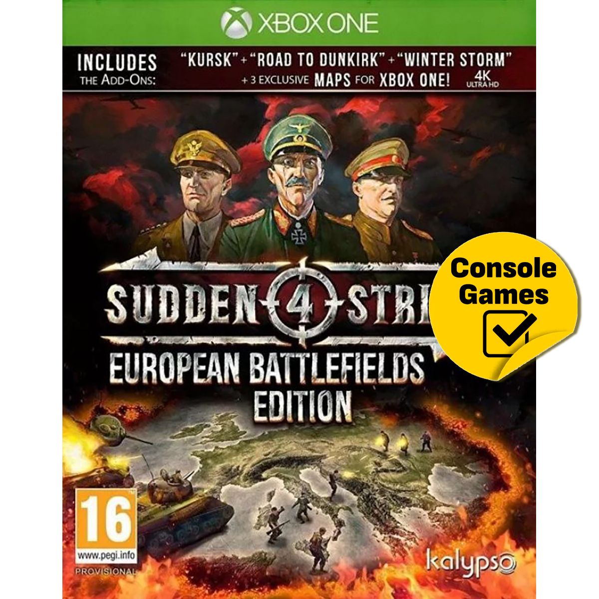 Игра Sudden Strike 4 - European Battlefields Edition (Xbox Series, Xbox  One, Русские субтитры) купить по низкой цене с доставкой в  интернет-магазине OZON (1237671136)