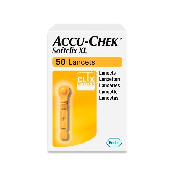 Ланцеты Акку-Чек Софткликс ИксЭль 50 штук (Accu-Chek Softclix XL)