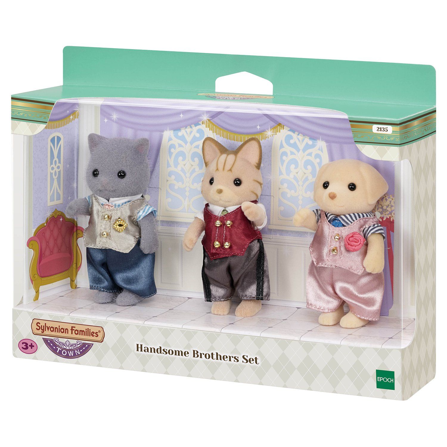 Набор Sylvanian Families Старшие братья 2135 - купить с доставкой по  выгодным ценам в интернет-магазине OZON (849604607)