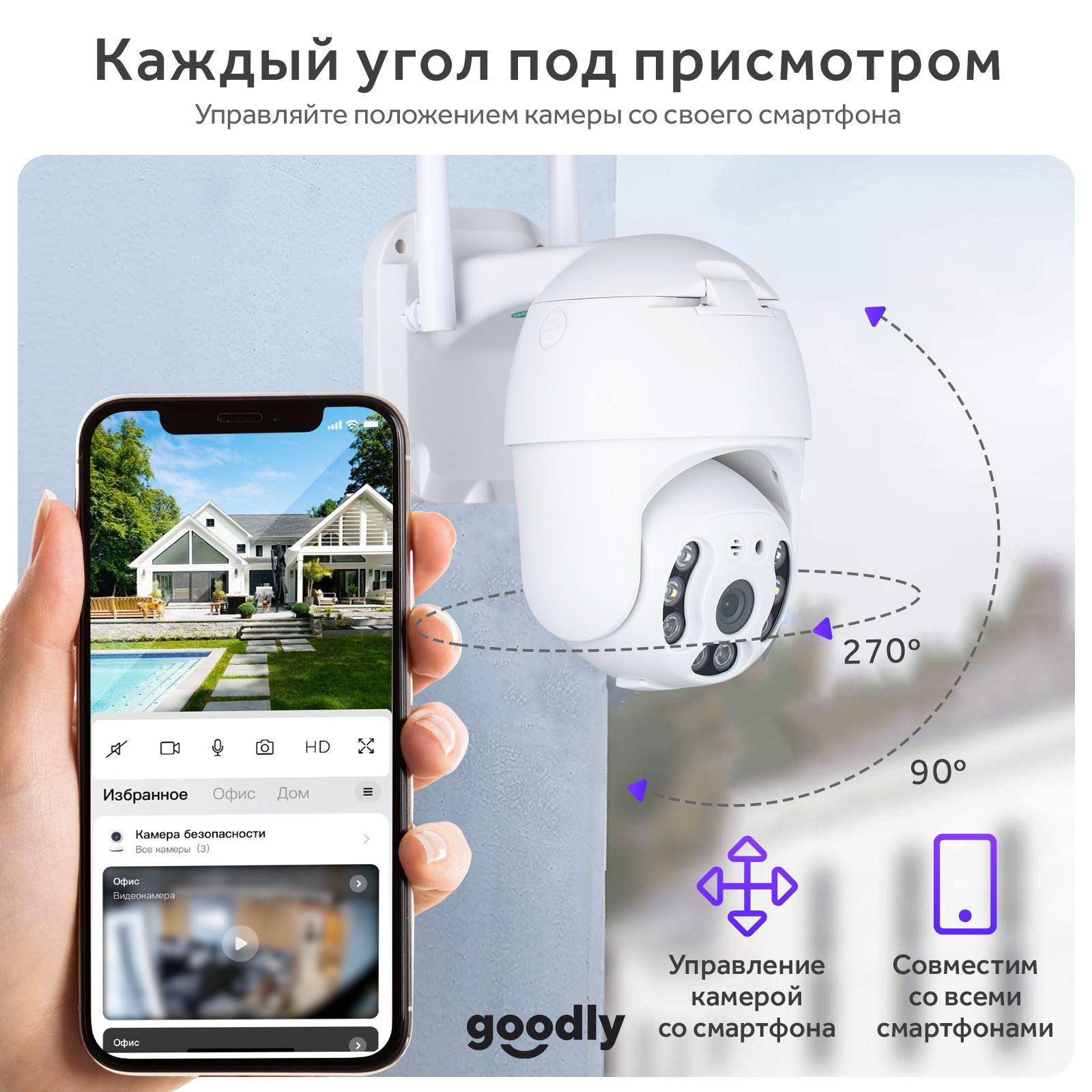 Камера 360 карта