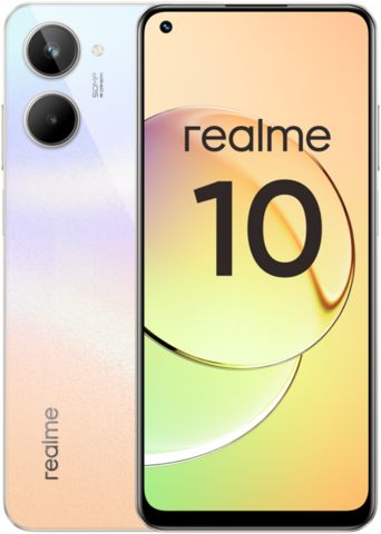 realmeСмартфон10Ростест(EAC)8/256ГБ,белый