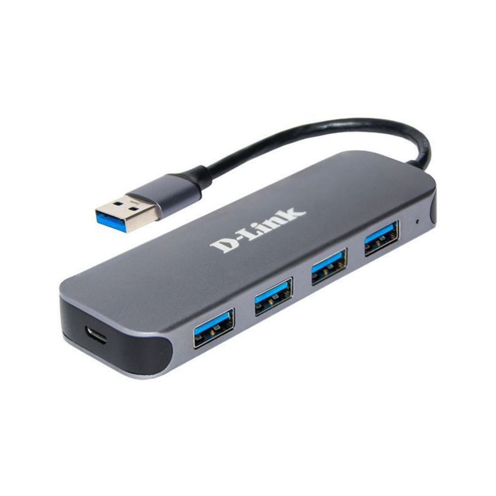 D-Link Hub USB-C vers 4 ports USB 3.0 avec alimentation (DUB-2340)