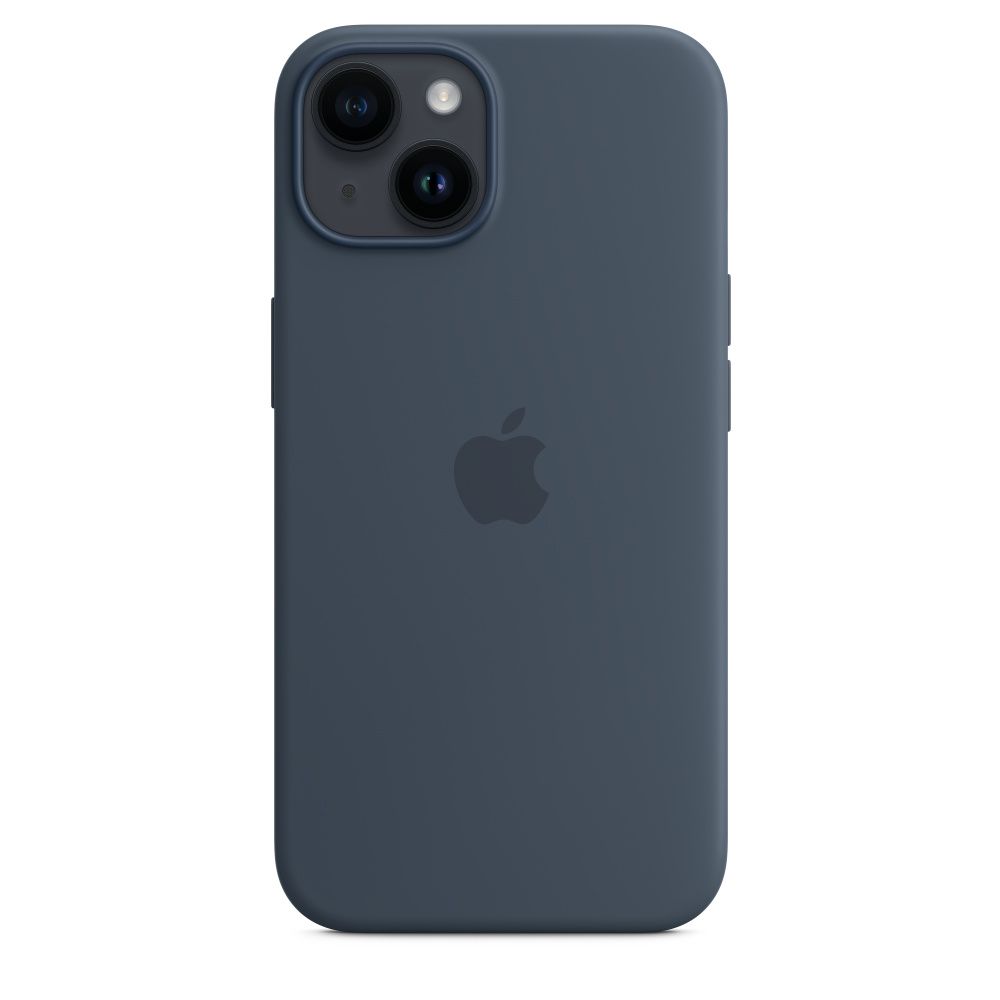 apple silicone case storm blue