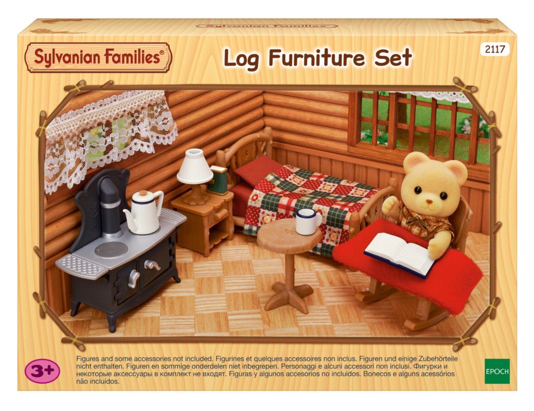 Набор мебели для кукол Sylvanian Families Бревенчатая мебель - купить с  доставкой по выгодным ценам в интернет-магазине OZON (851512142)