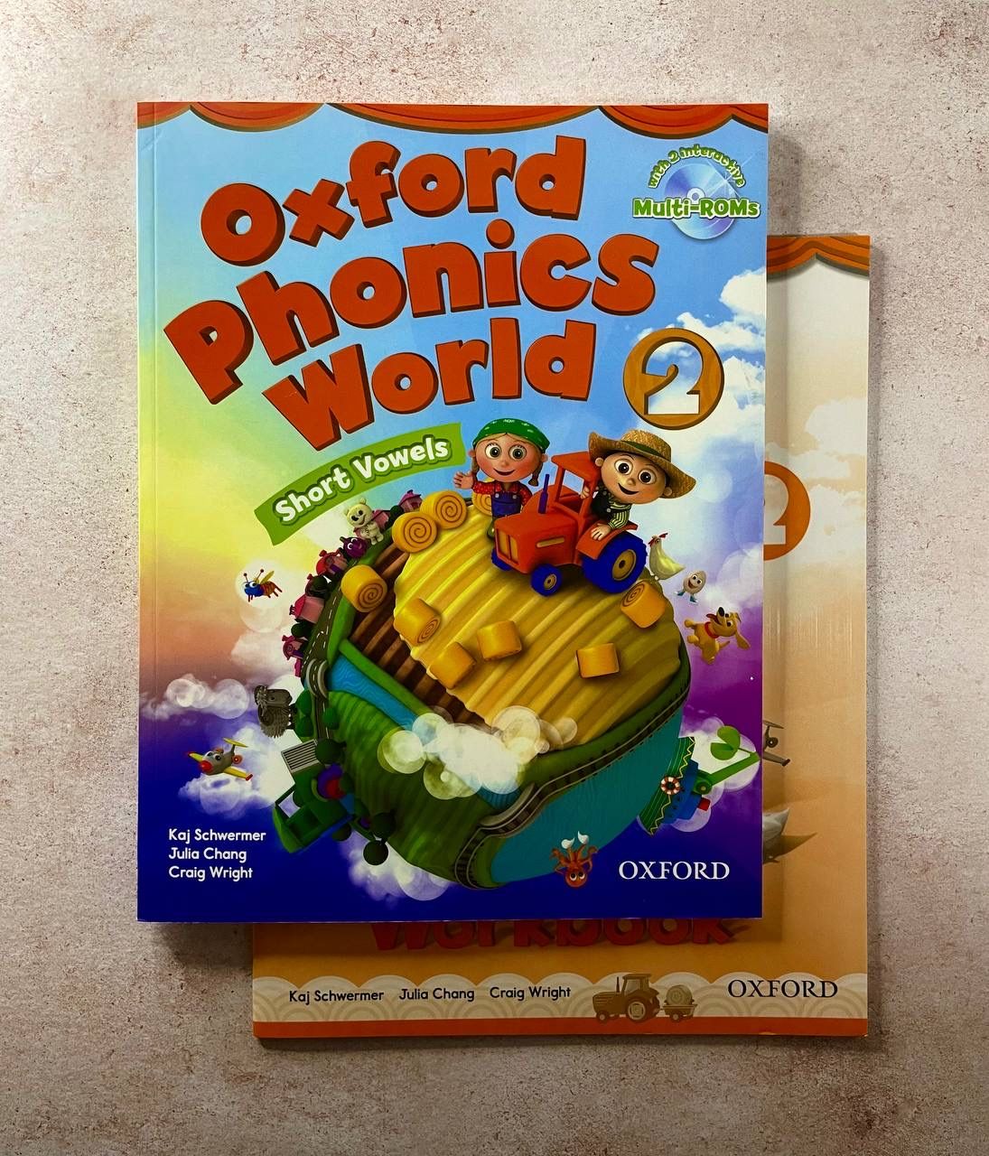 Книга Комплект Oxford Phonics World 2 Level 2. Student Book. Workbook + CD