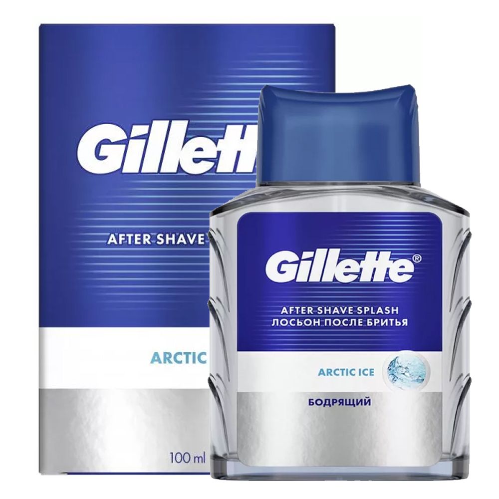 Gillette лосьон после бритья series arctic ice бодрящий 100 мл