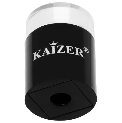 Точилка для косметического карандаша KAIZER, односторонняя, цилиндр