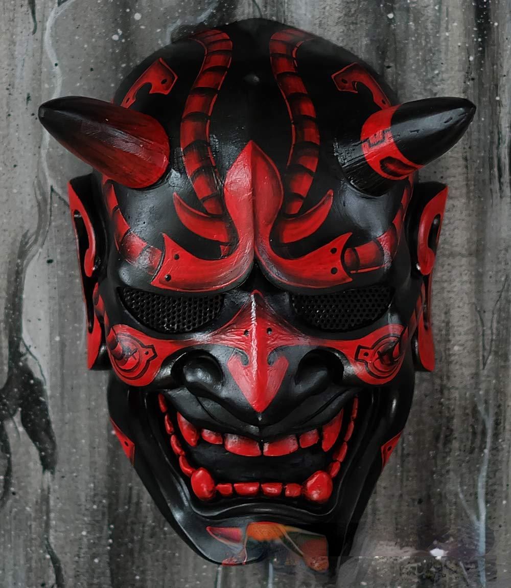 Японская маска Hannya самурая