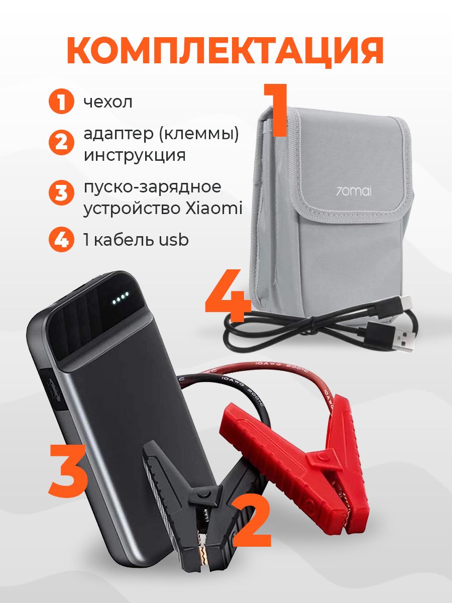 Пуско зарядное устройство 70mai midrive ps01