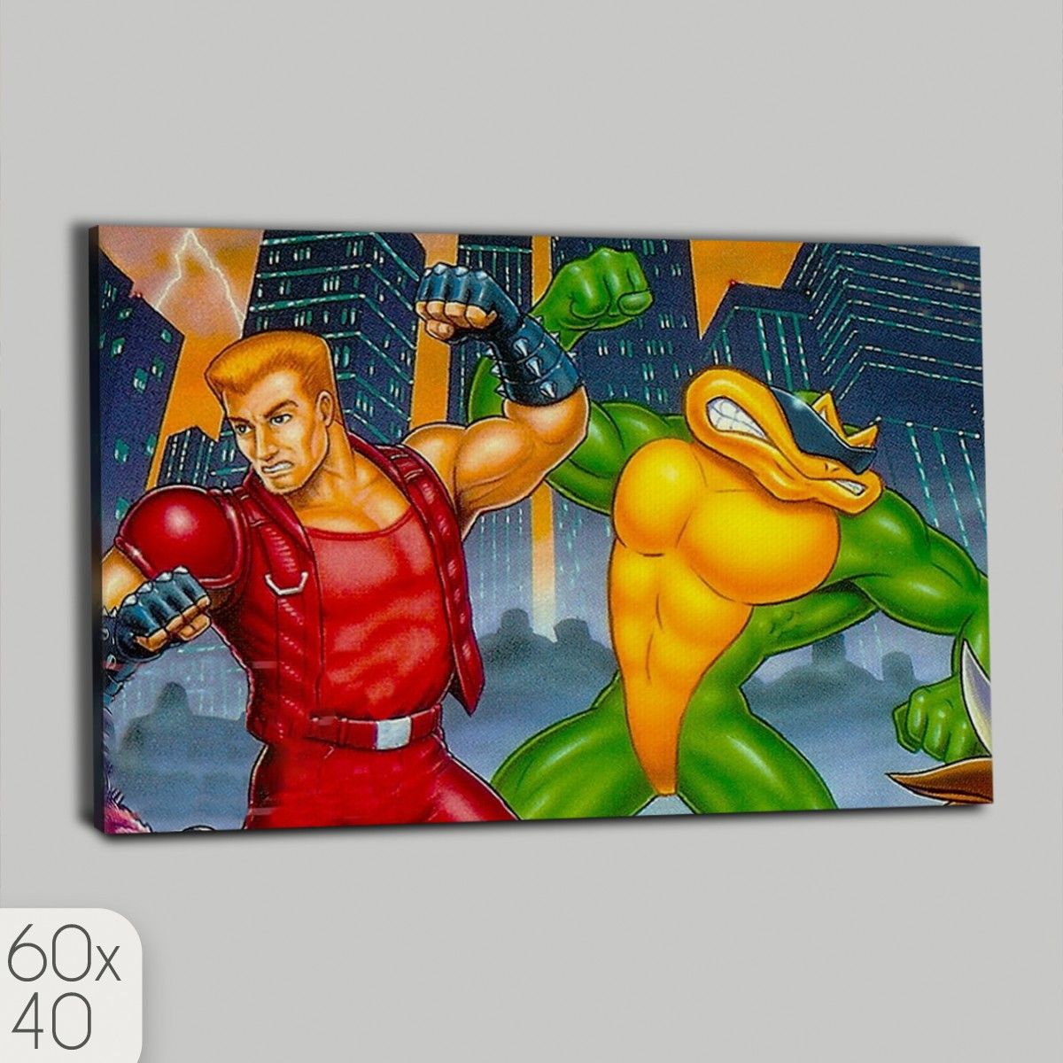 Картина интерьерная на холсте игра Battletoads (Sega, Сега, 16 bit, 16 бит,  ретро приставка) - 600 - купить по низкой цене в интернет-магазине OZON  (889356013)