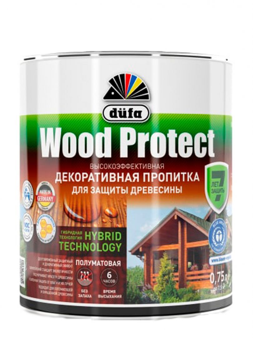 Dufa Wood Protect / Дюфа Вуд Протект Пропитка декоративная для защиты  древесины ПАЛИСАНДР 0,75 л. - купить по низкой цене в интернет-магазине  OZON (918931529)