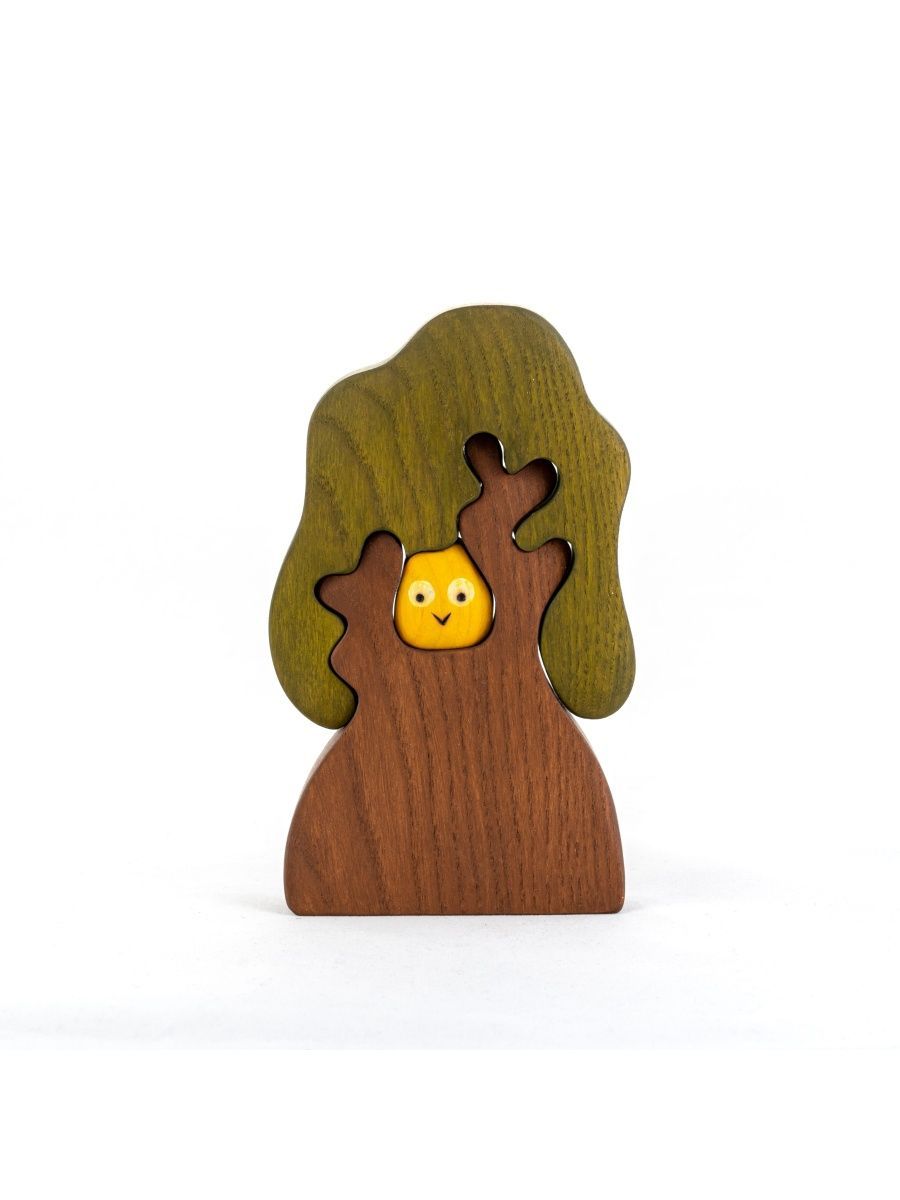 Forest Owl Wood Puzzle