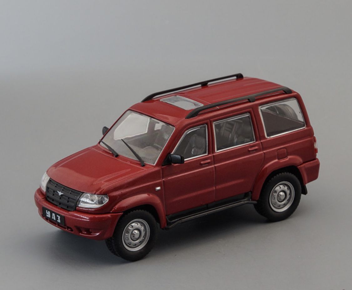 Модель коллекционная автомобиля UAZ Patriot (УАЗ-3163) / масштаб 1:43 -  купить с доставкой по выгодным ценам в интернет-магазине OZON (903136081)