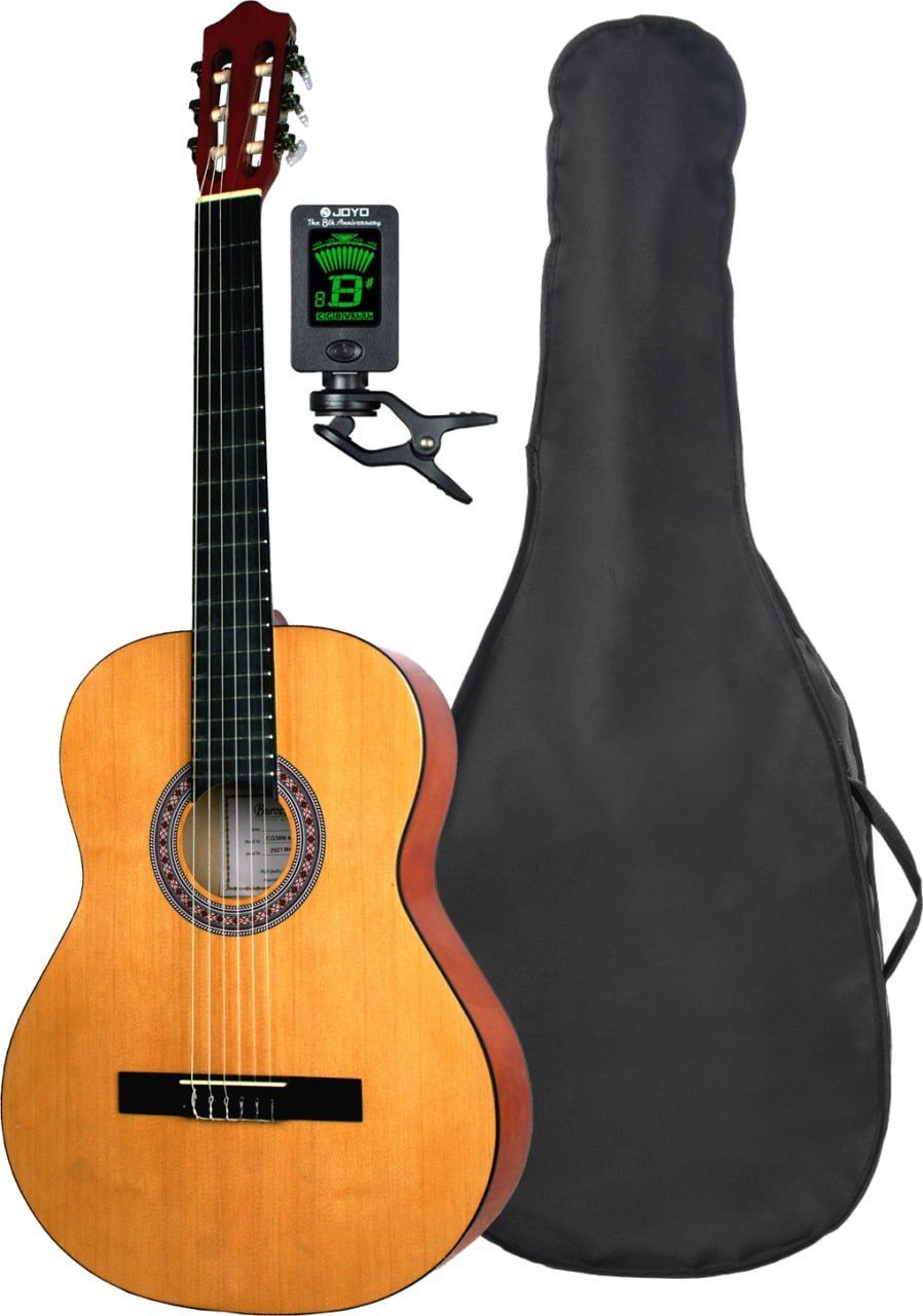 BARCELONAКлассическаягитараCG36N+Bag+Tuner6-струнная,корпусЕль4/4