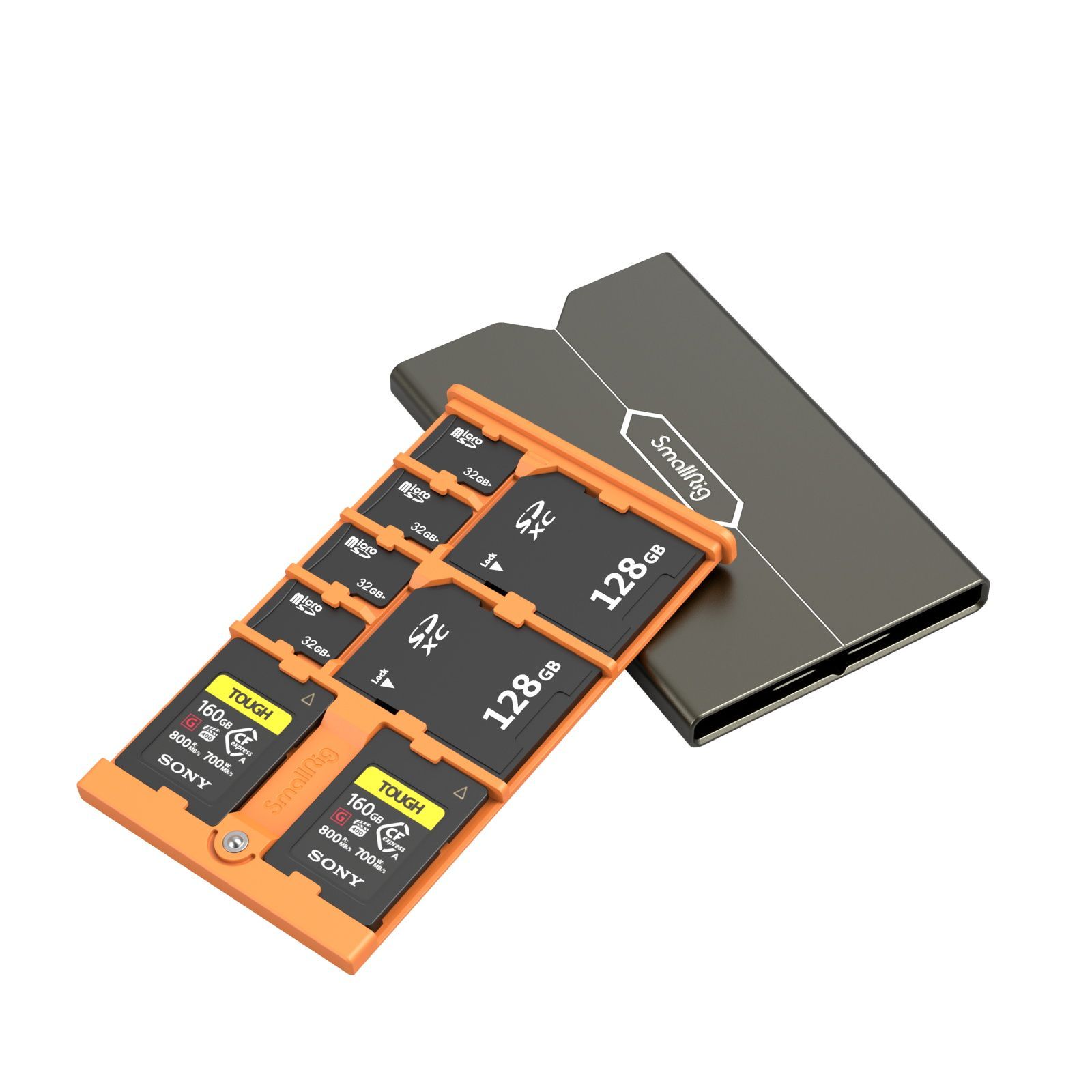 Жесткий кейс для хранения карт памяти SmallRig 4107 Memory Card Case for Sony CFexpress Type-A