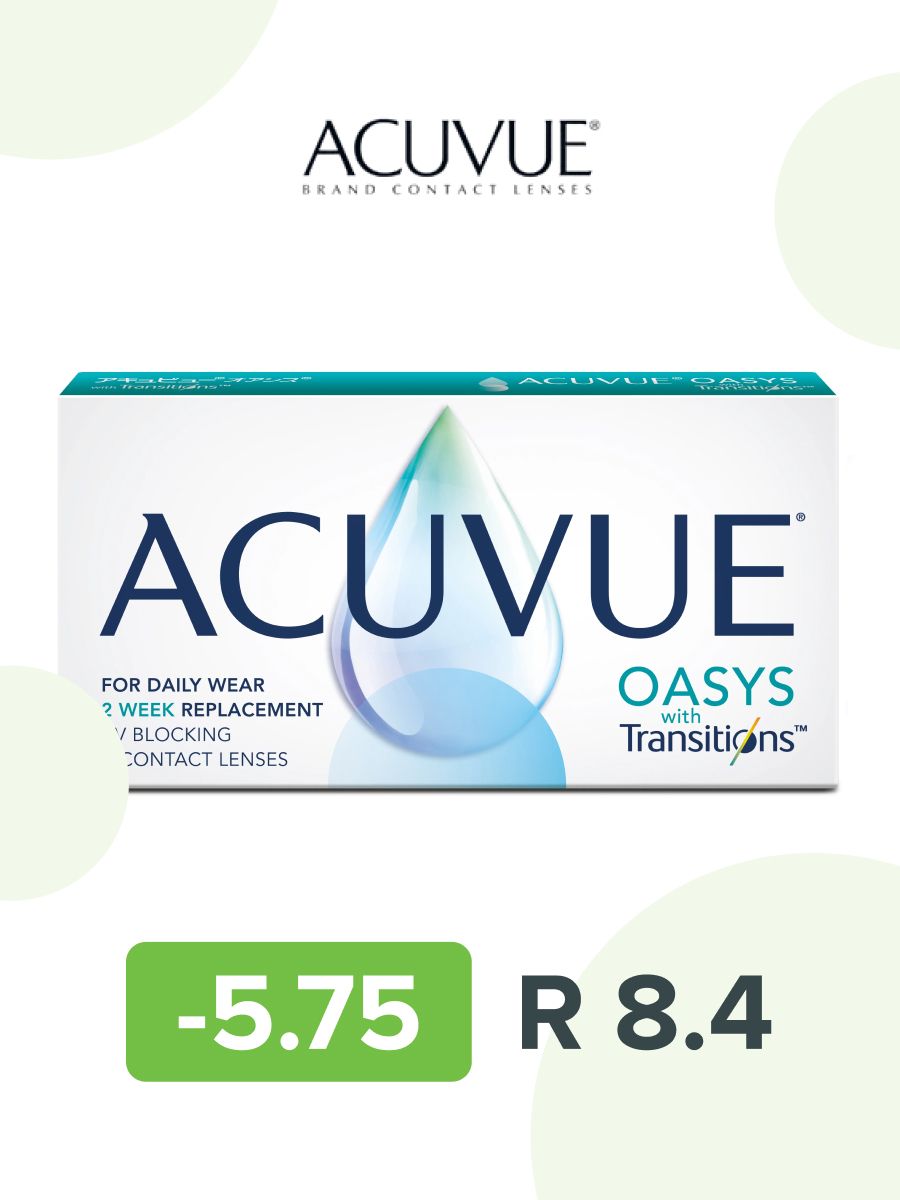 Acuvue oasys with transitions