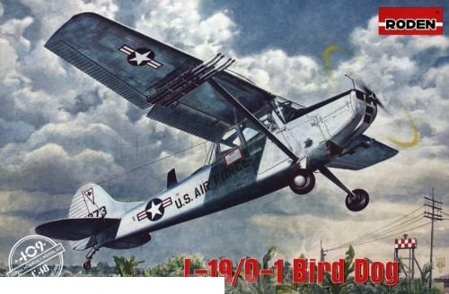 Сборная модель Roden Rod409 Самолёт L-19/0-1 Bird Dog