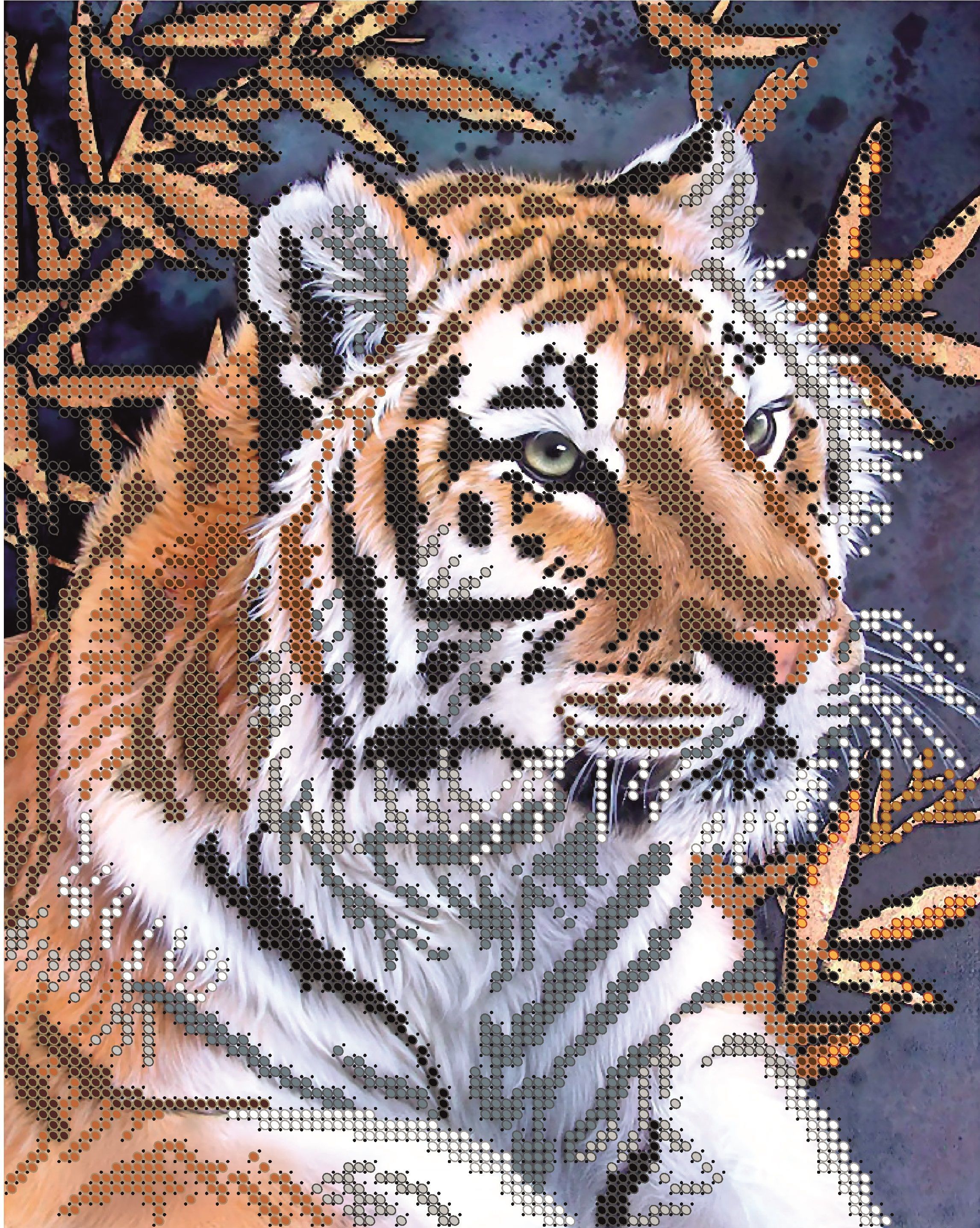 Алмазная Вышивка Тигры