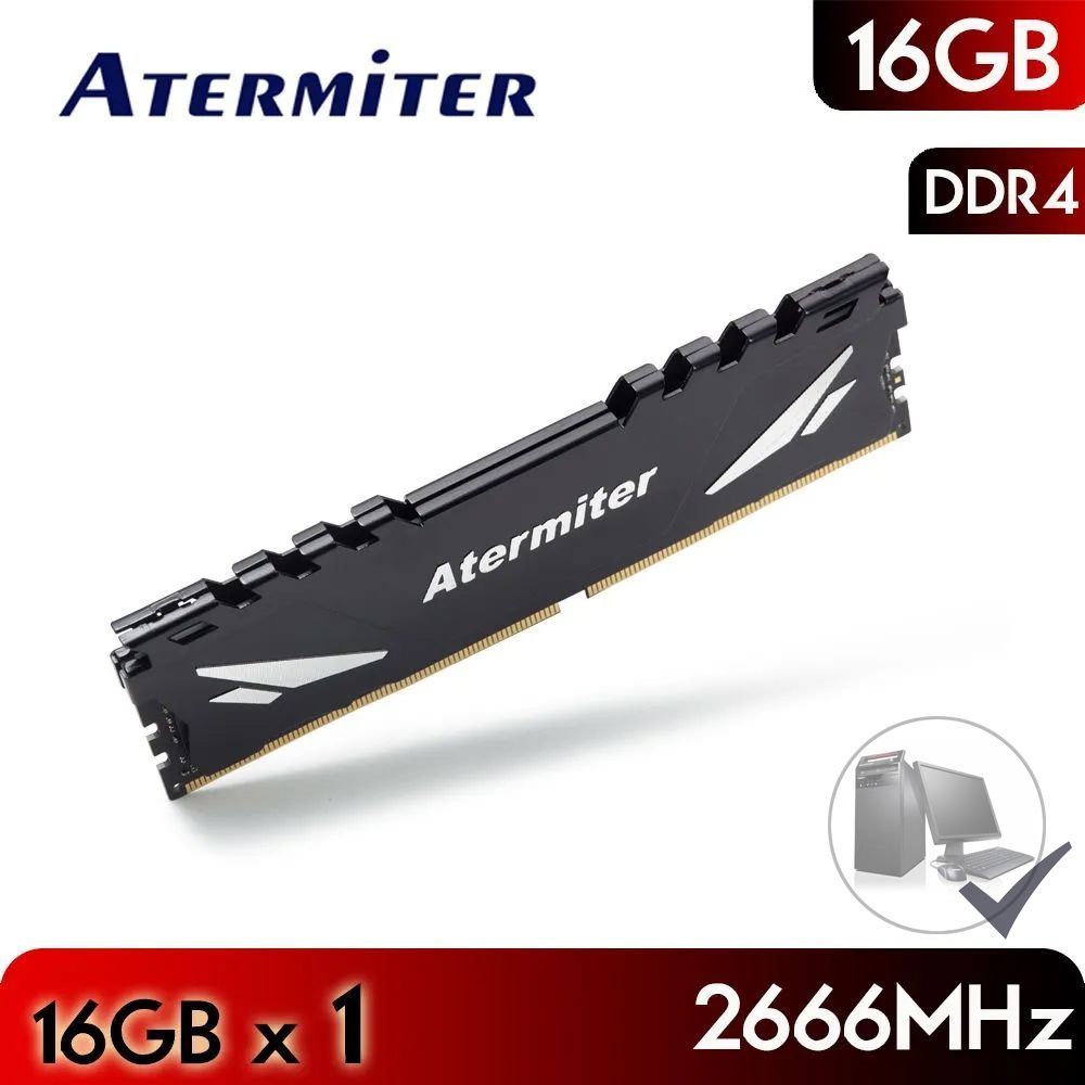 AtermiterОперативнаяпамятьDDR416GB2666Mhz1x16ГБ(DDR416GB2666Mhz)