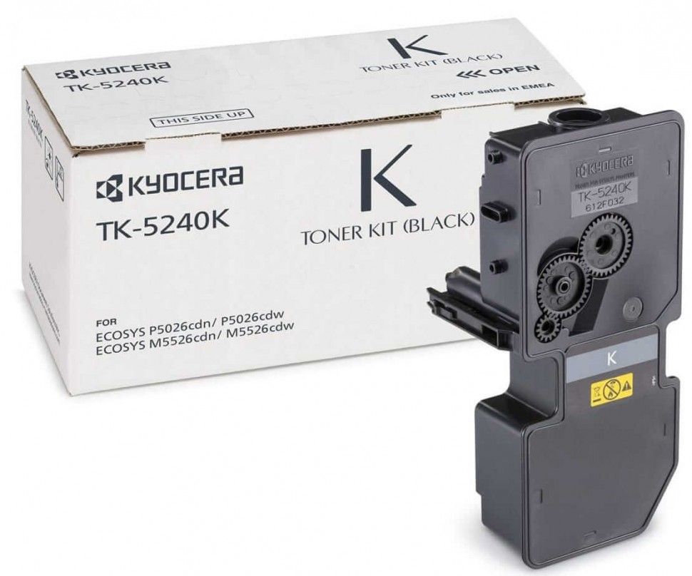 Картридж Kyocera TK-5240K (1T02R70NL0) для Kyocera P5026cdn/cdw M5526cdn/cdw black 4000, страниц