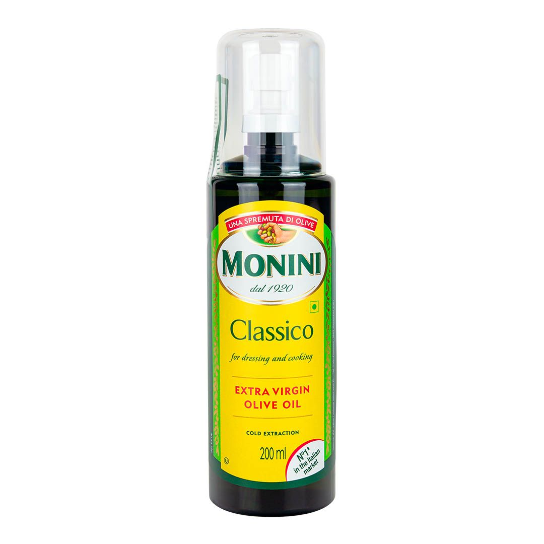 Масло оливковое Monini Classico Extra Virgin нерафинированное, высшего сорта, первого холодного отжима, 200 мл