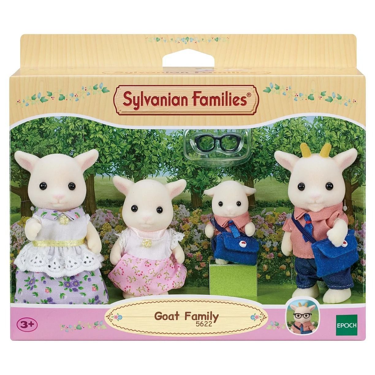 Игровой набор Sylvanian Families Семья Козликов 5622 - купить с доставкой  по выгодным ценам в интернет-магазине OZON (934034086)