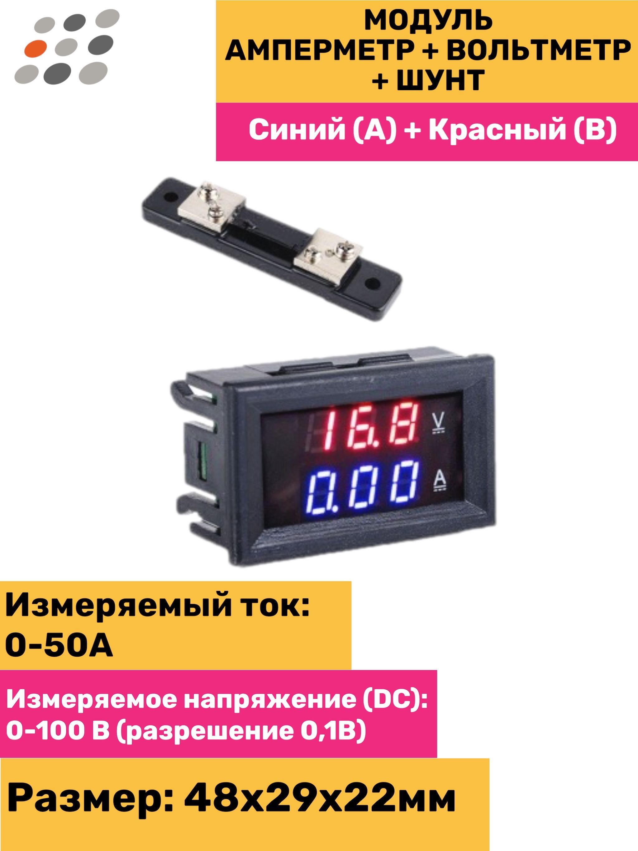 Световые индикаторы вольтметры и амперметры