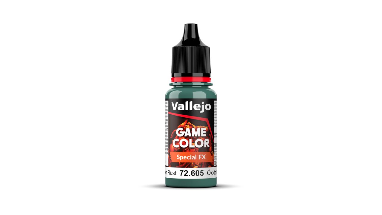 Vallejo Game Color Special FX Зеленая ржавчина 72.605 - купить с доставкой  по выгодным ценам в интернет-магазине OZON (958914557)