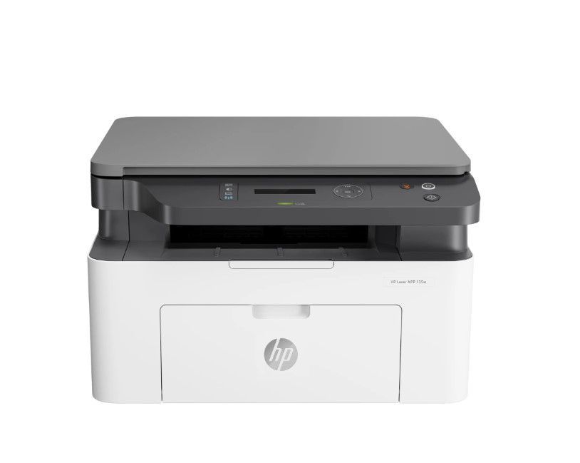 Как подключить принтер hp laser mfp 137fnw МФУ Лазерное HP 4ZB83A Laser MFP 135w Printer (A4) Printer/Scanner/Copier 1200 d