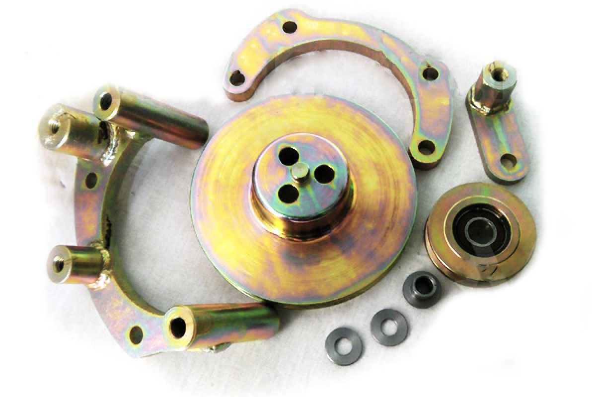 Кронштейн компрессора ГАЗель NEXT Cummins 2.8 E4-5 нижний максимум прижатый к ДВ