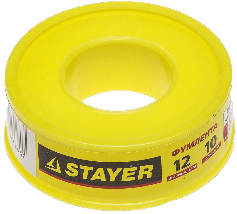 Фумлента STAYER 0,075ммх12ммх10м 0,40 г/см3 (12360-12-040)