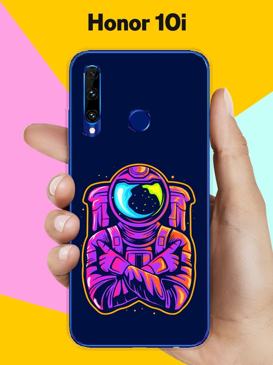 Силиконовый чехол на Honor 10i Астронавт 11 / для Хонор 10 Ай - купить с  доставкой по выгодным ценам в интернет-магазине OZON (646241097)