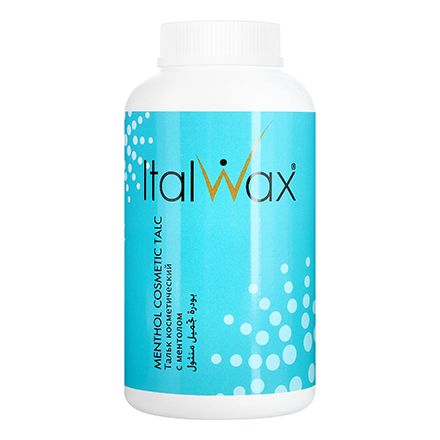 Italwax Тальк косметический с ментолом, 150 г