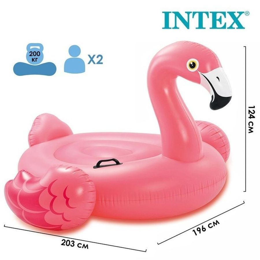 Плот Intex 57288eu Фламинго