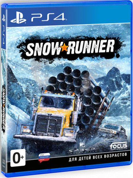 ИграSnowRunner(PS4)(PlayStation4,Русскаяверсия)