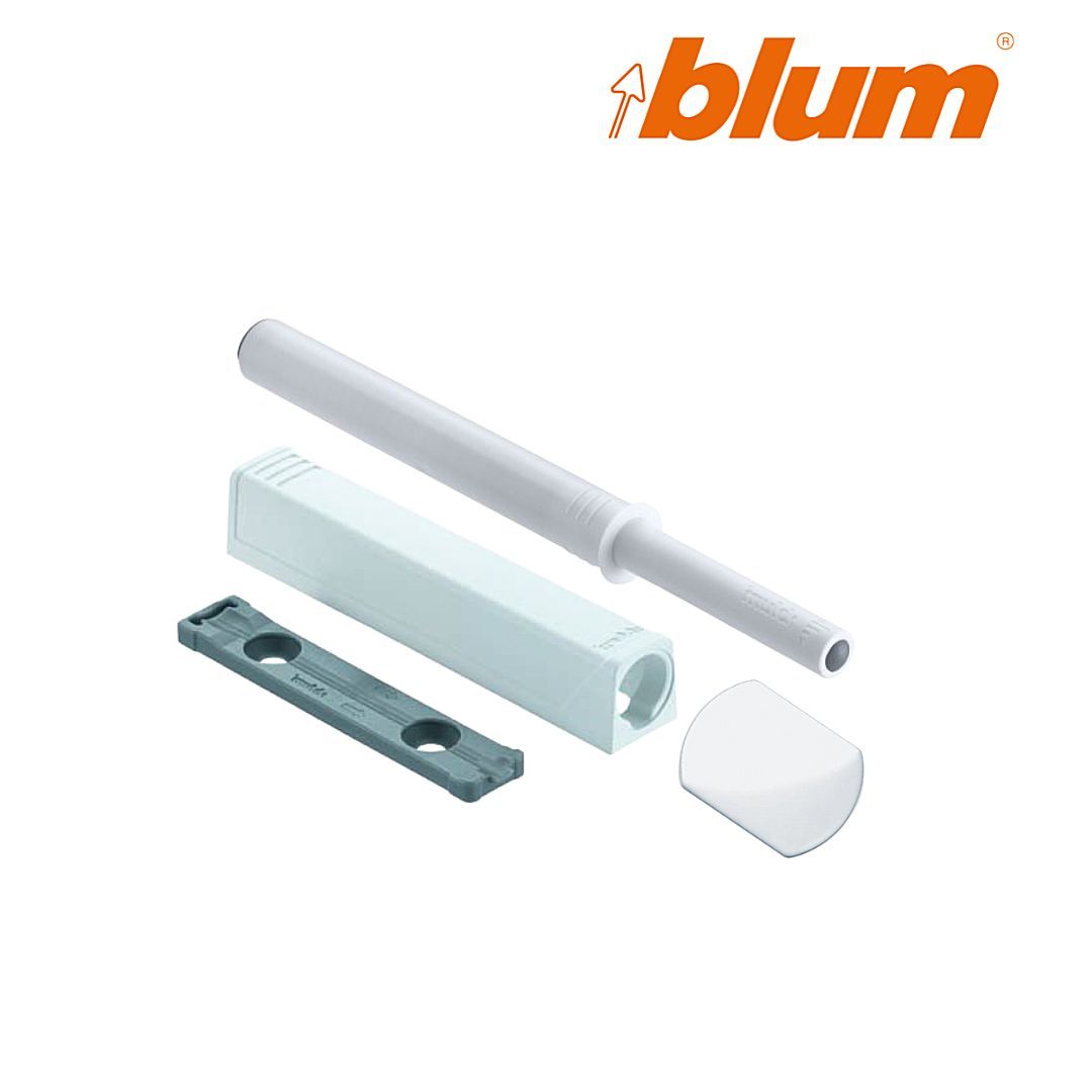 Blum push to open. Blum магнитный толкатель. блюм толкатель белый. толкатель для двери блюм.