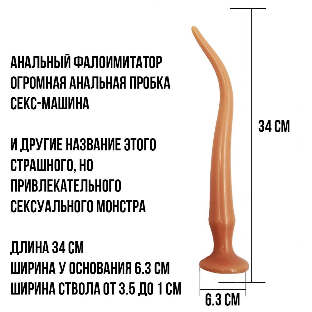 Резиновый член для женщин / Фаллоимитатор на присоске - купить с доставкой  по выгодным ценам в интернет-магазине OZON (1031898730)