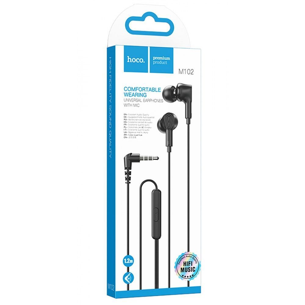 Бренд hoco. Наушники hoco m14 initial with mic black. hoco m302 черный.