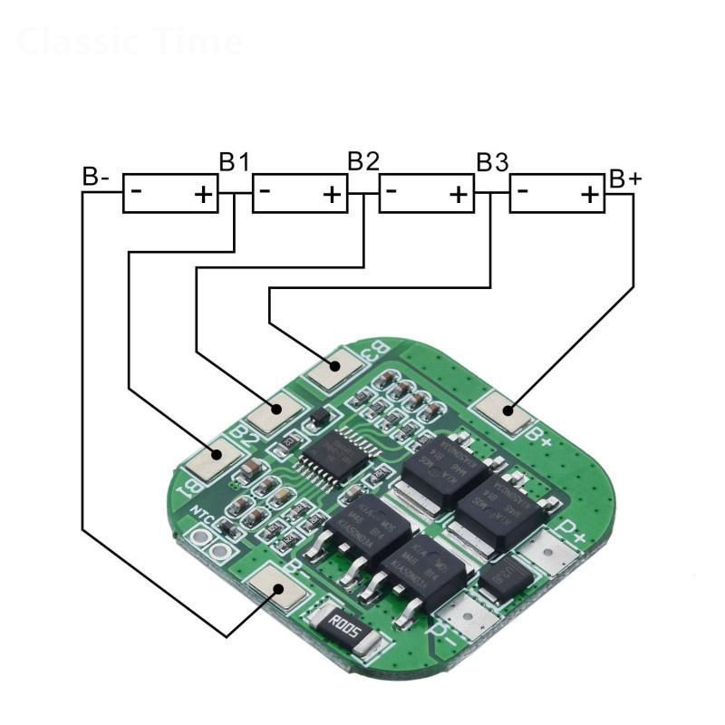 Bms 3s 25a схема подключения