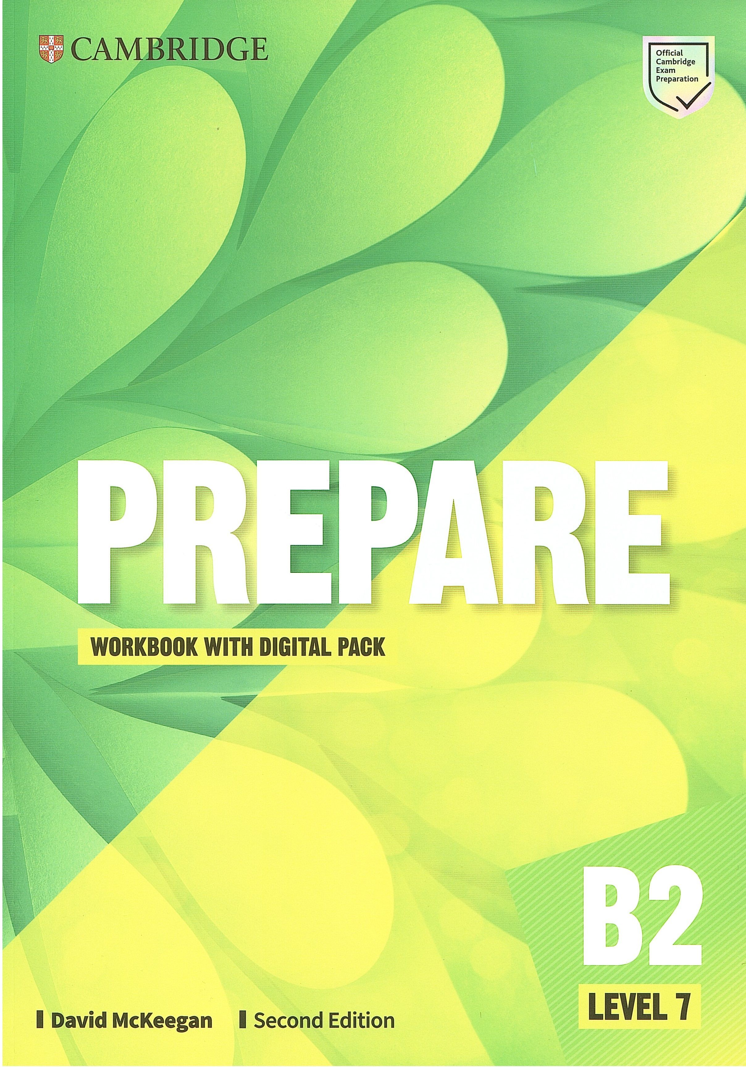 2 Edition Prepare 7 - Workbook with Digital Pack/ 2 Издание курса по английскому  языку для подростков 