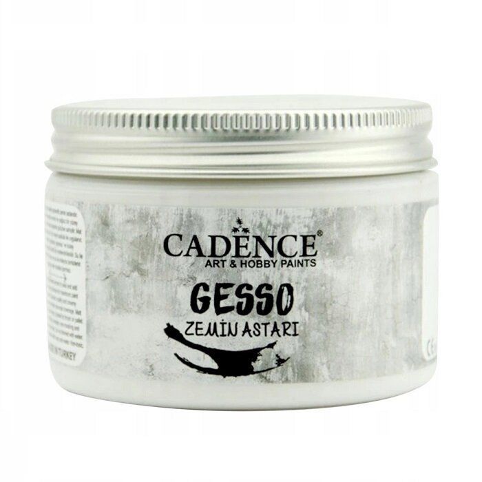 Акриловый грунт Cadence Gesso, 150 ml. White