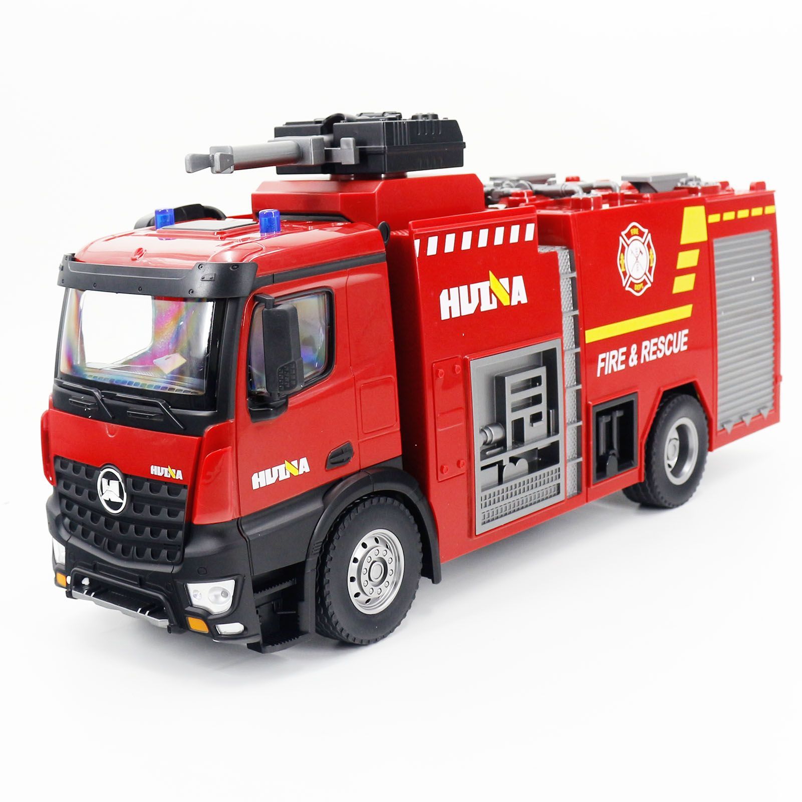 Радиоуправляемая пожарная машина-лестница HUI NA TOYS 2.4G 22CH 1/14 RTR -  купить с доставкой по выгодным ценам в интернет-магазине OZON (1069690271)