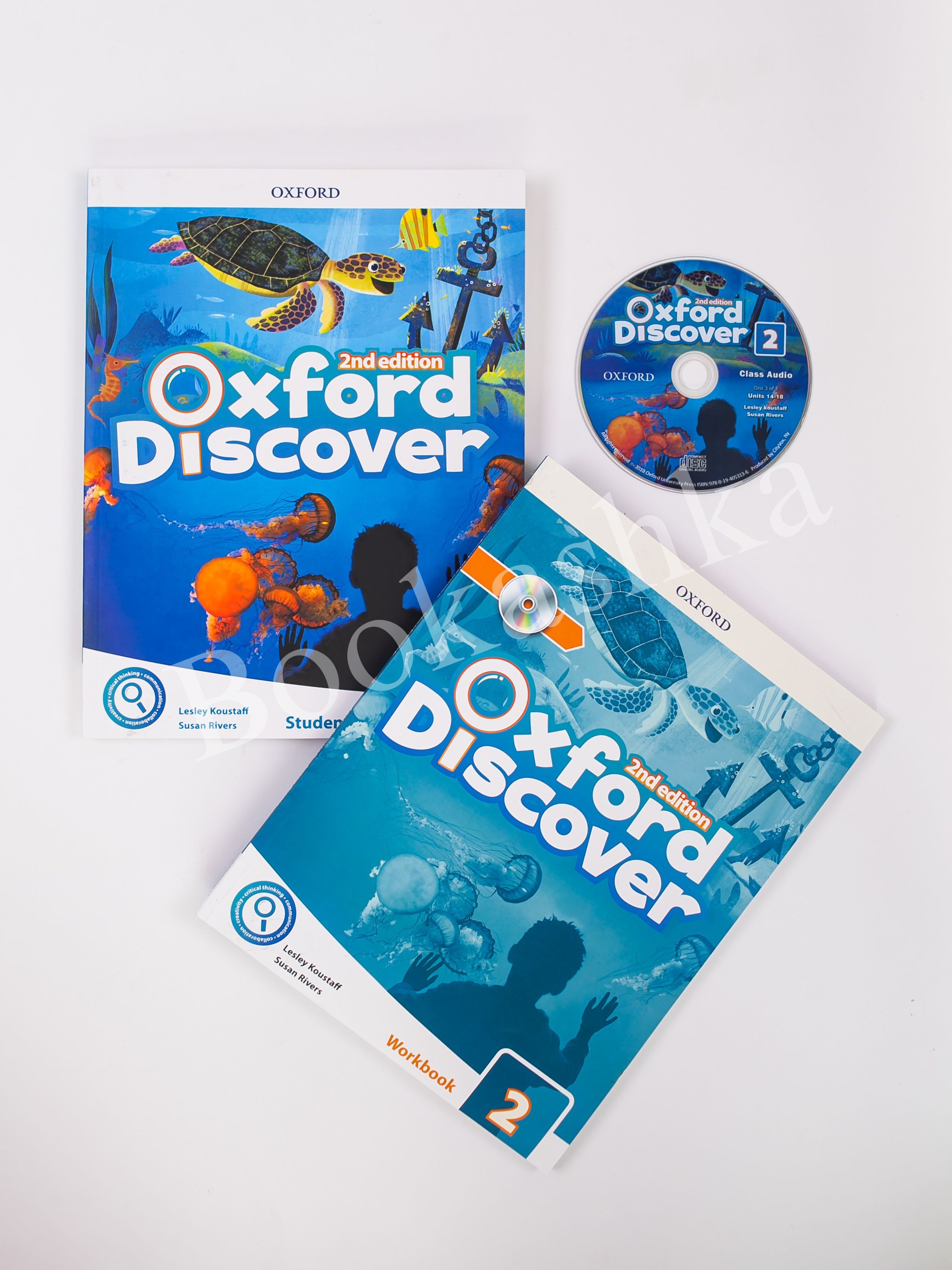 Комплект Oxford Discover Level 2 Student Book+Workbook+CD(2nd edition) -  купить с доставкой по выгодным ценам в интернет-магазине OZON (1070830217)